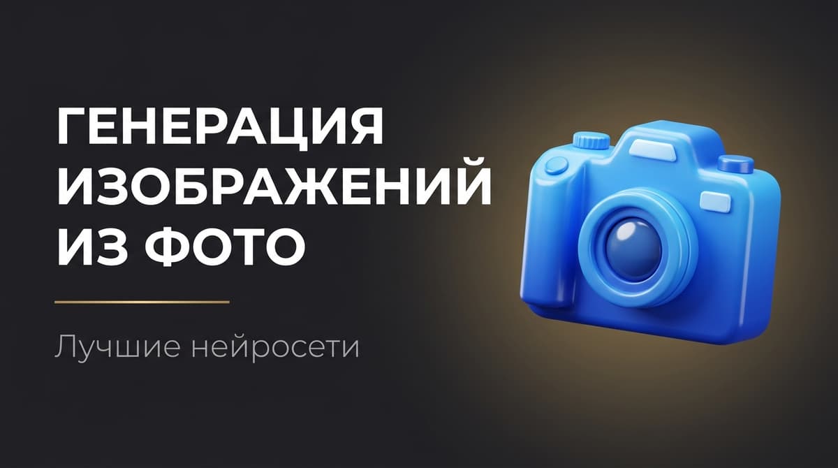 Генерация изображения из фото