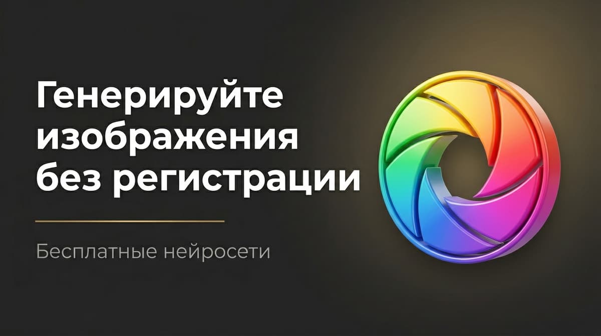Генерация картинок нейросетью без регистрации