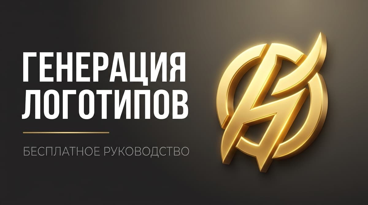 Генерация логотипа нейросетью бесплатно