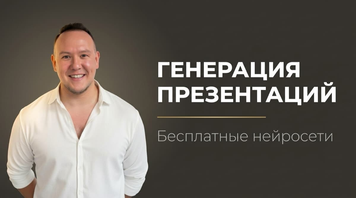 Генерация презентаций нейросеть бесплатно