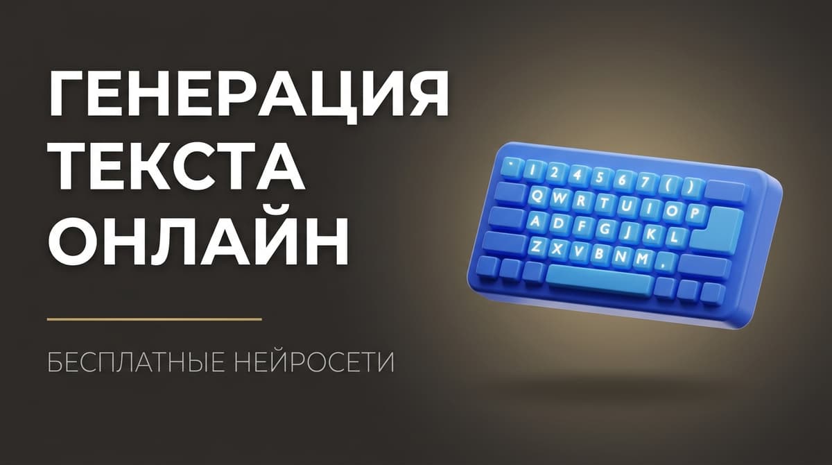 Генерация текстов нейросеть онлайн бесплатно