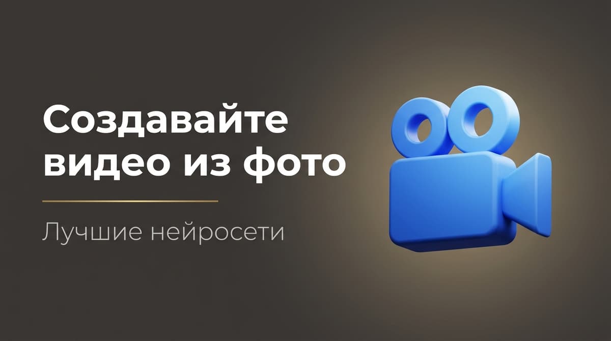 Генерация видео из фото