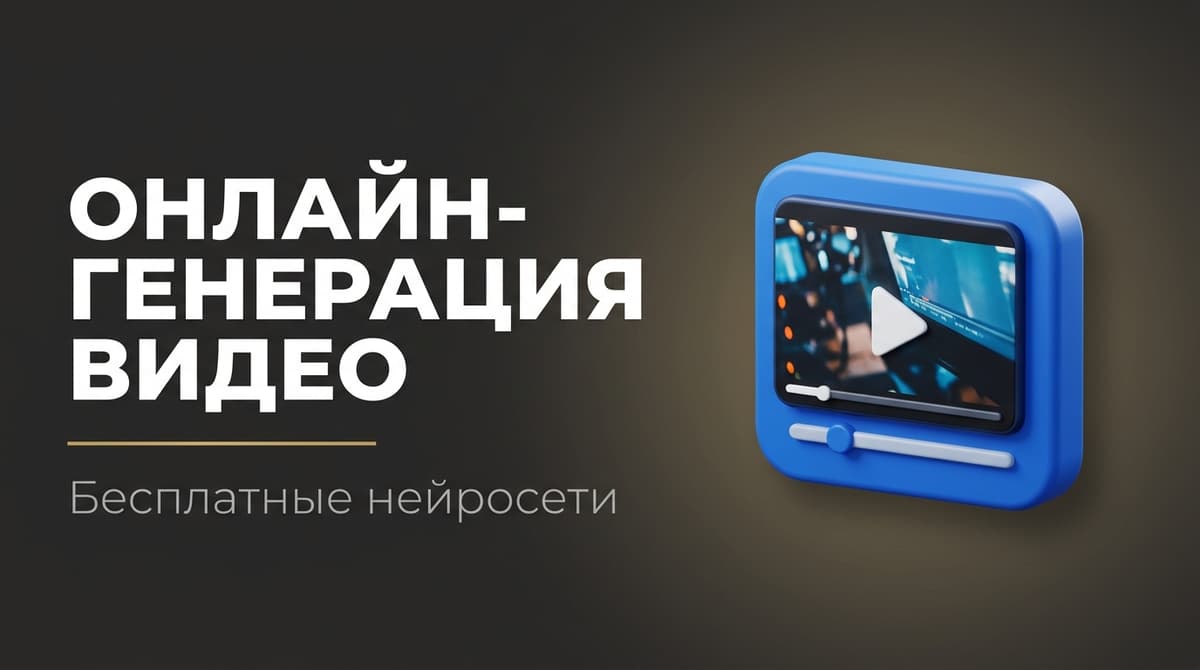Генерация видео нейросетью онлайн бесплатно