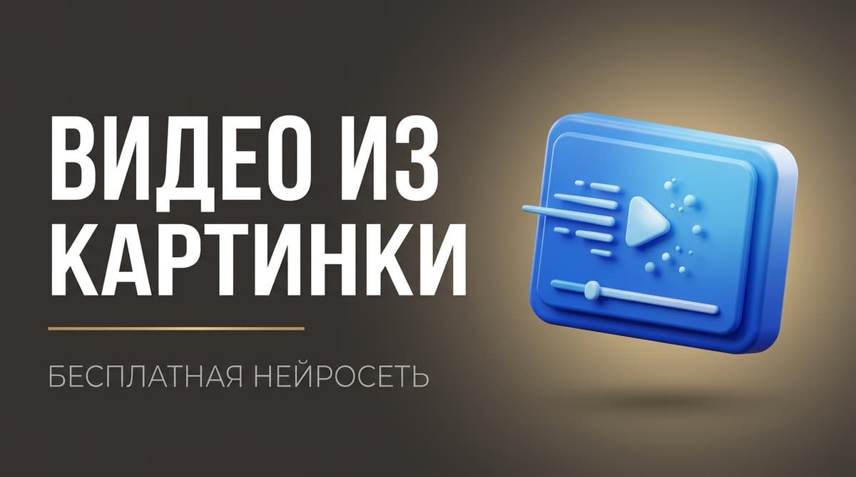 Генерация видео по картинке нейросеть бесплатно