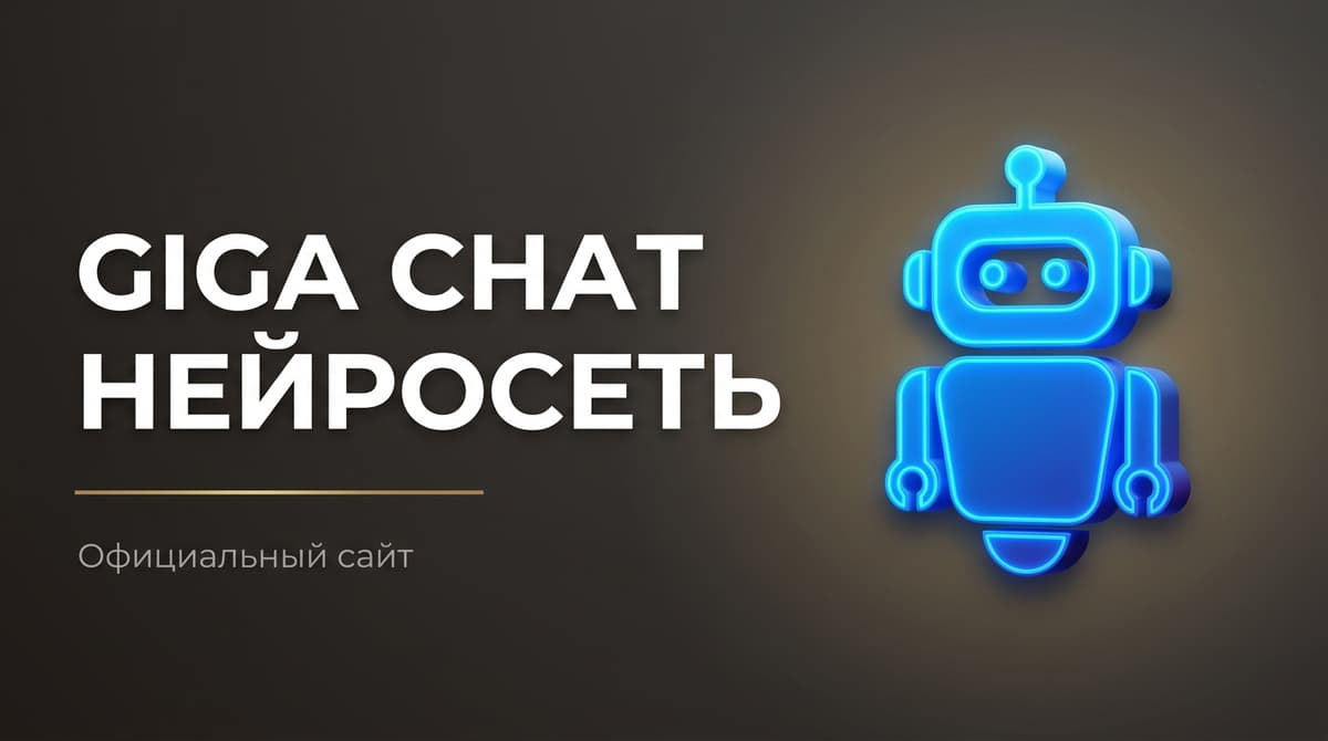 Гига чат нейросеть официальный сайт