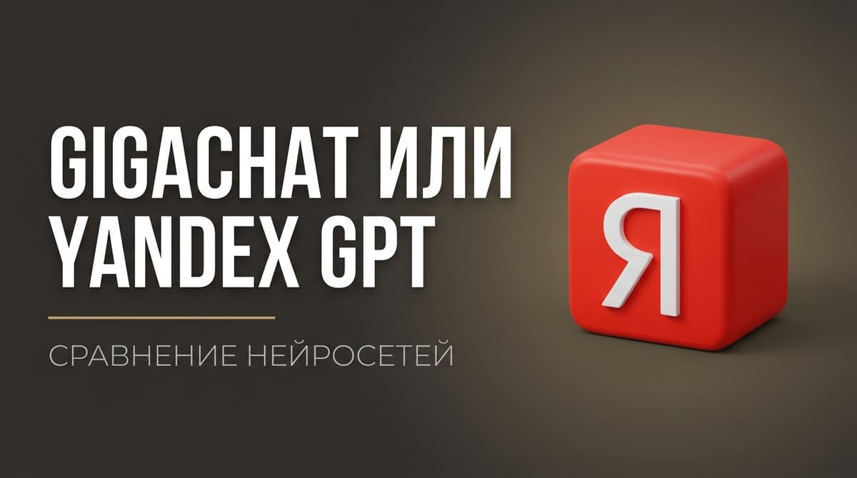 Gigachat или yandex gpt