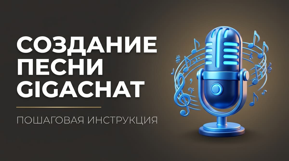 Gigachat создать песню