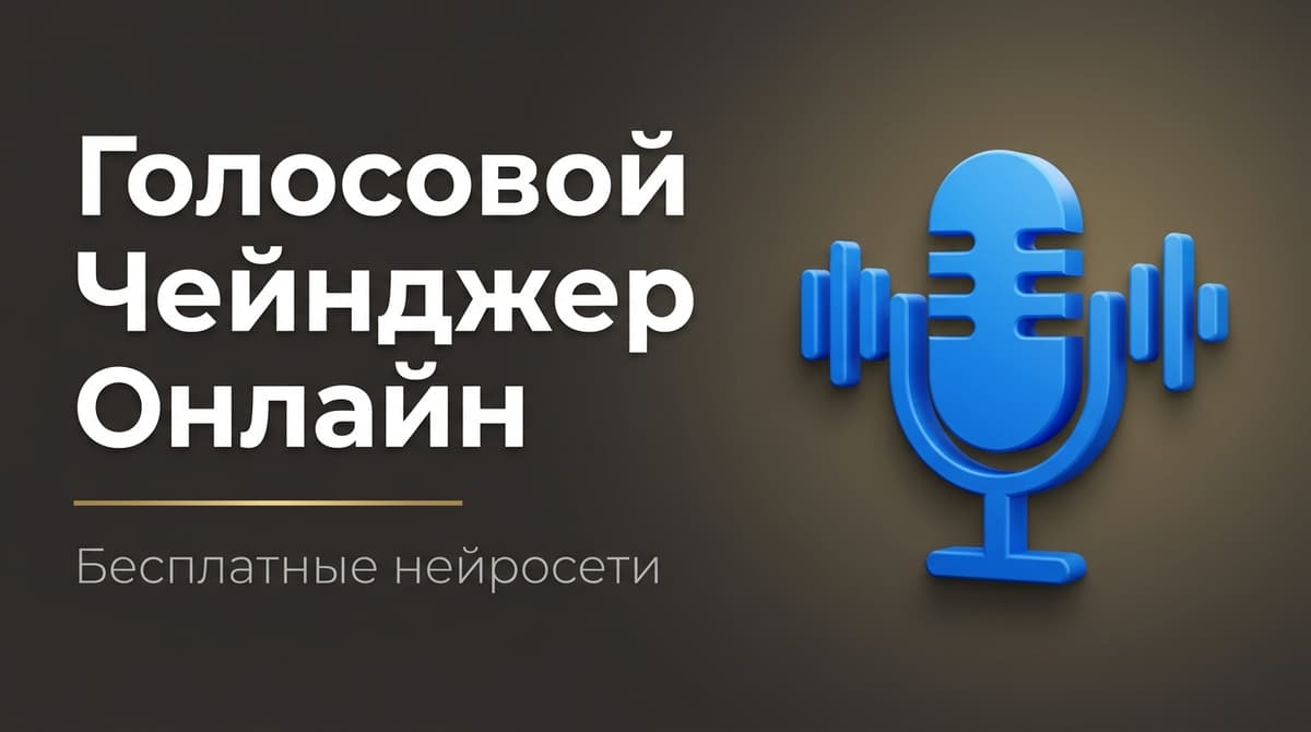 Голос поменять онлайн
