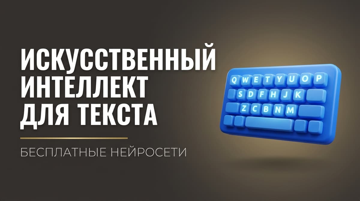 Ии для текста бесплатно