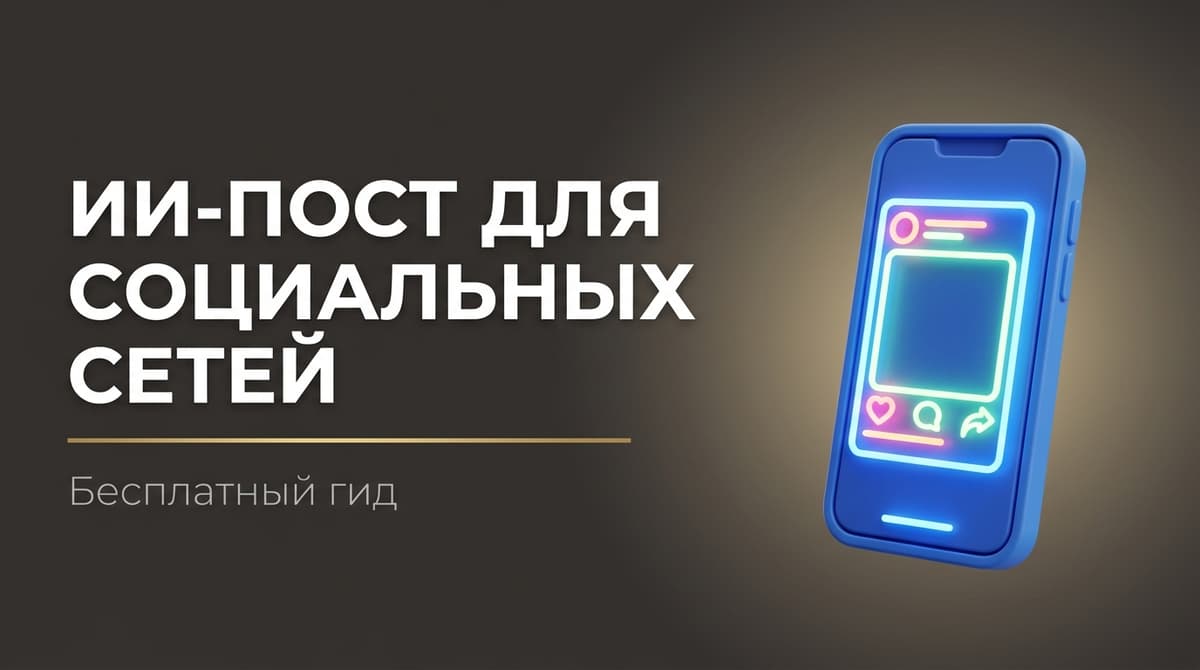 Ии пост для соцсетей бесплатно