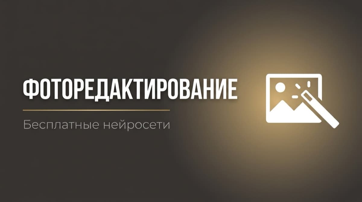 Ии редактор фото бесплатно