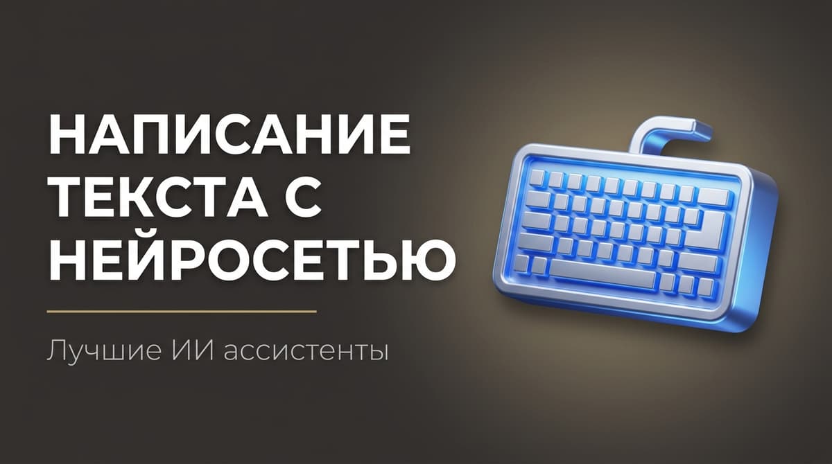 Искусственный интеллект программа для написания текстов