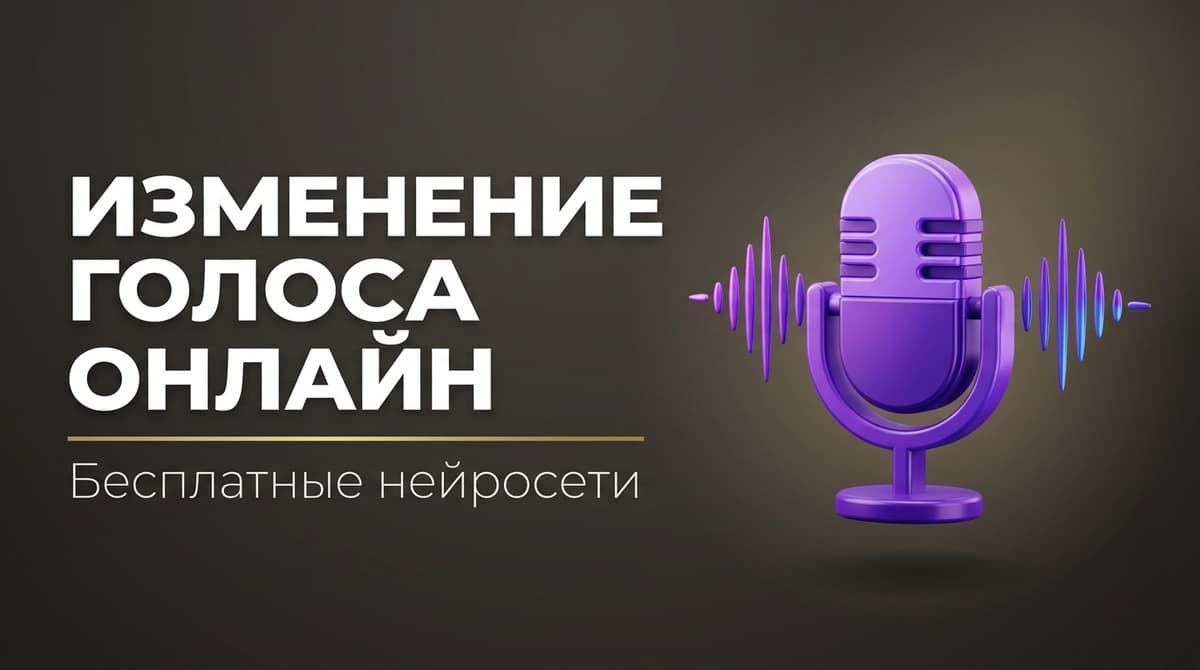Изменение голоса бесплатно онлайн