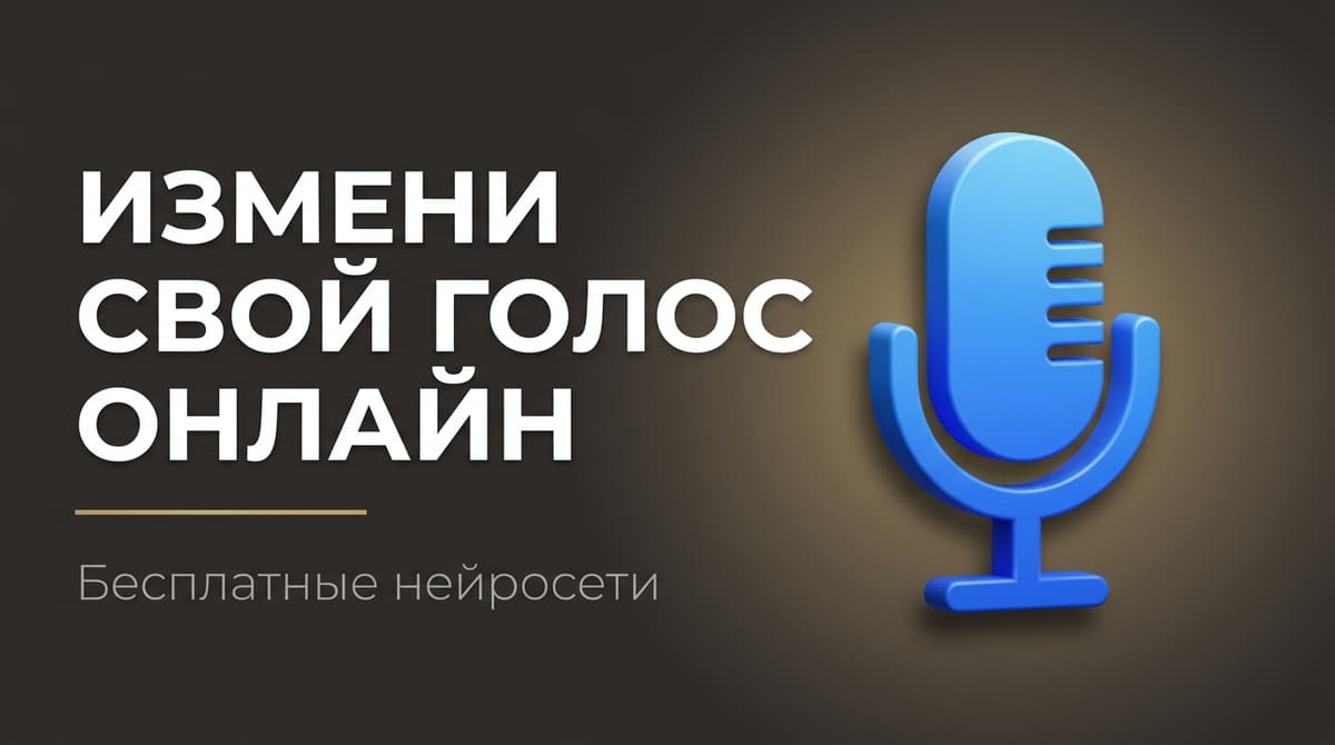 Изменить голос бесплатно онлайн