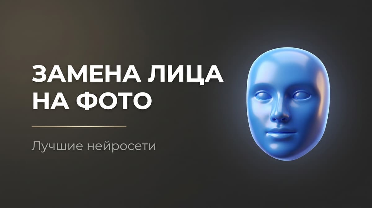 Изменить лицо на фото нейросеть