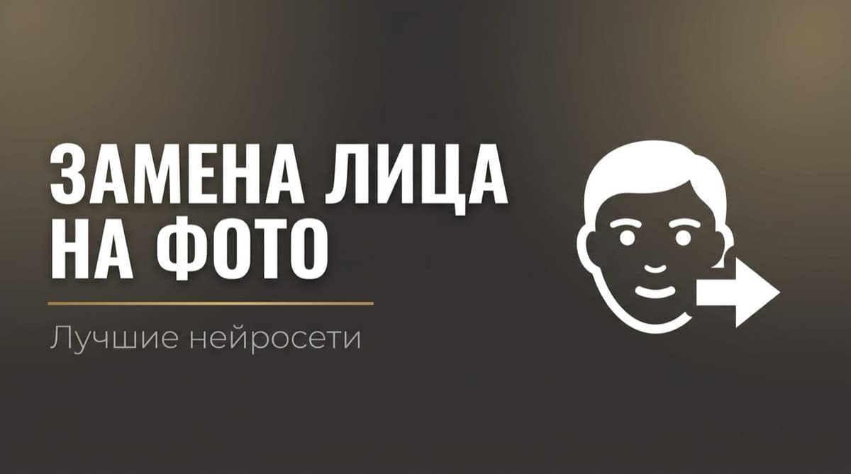 Изменить лицо на фото