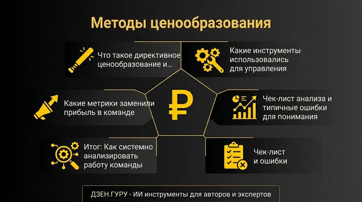 Директивное ценообразование: как государство ломает рынок ценниками из прошлого