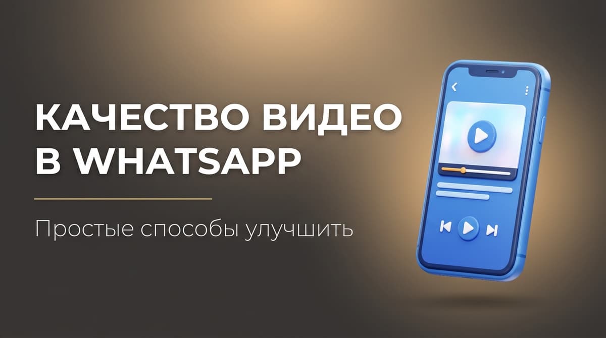 Качество видео в ватсап как улучшить
