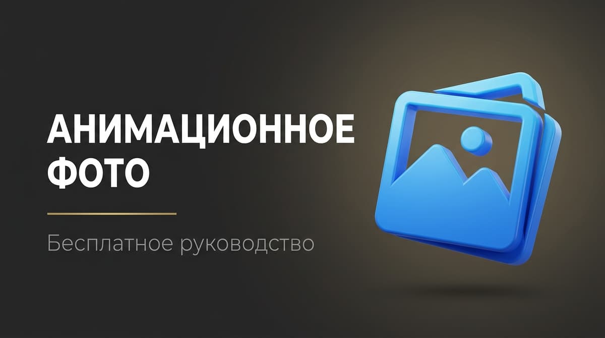 Как анимировать фото