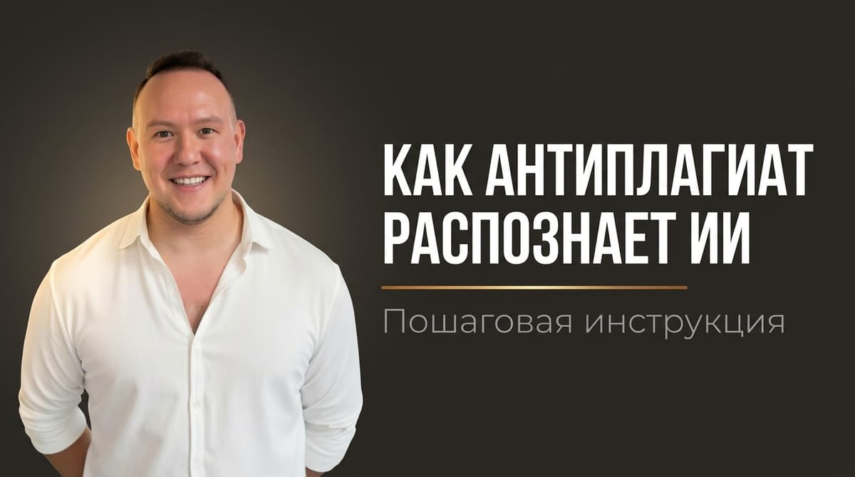 Как антиплагиат распознает ии