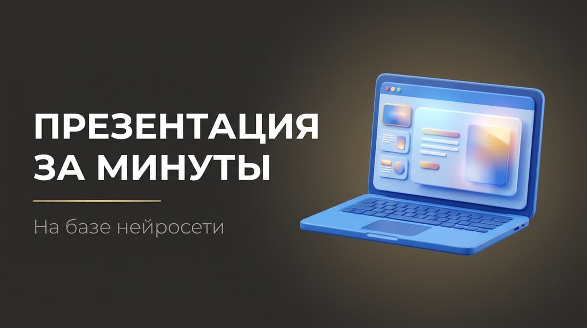 Как быстро сделать презентацию с помощью нейросети