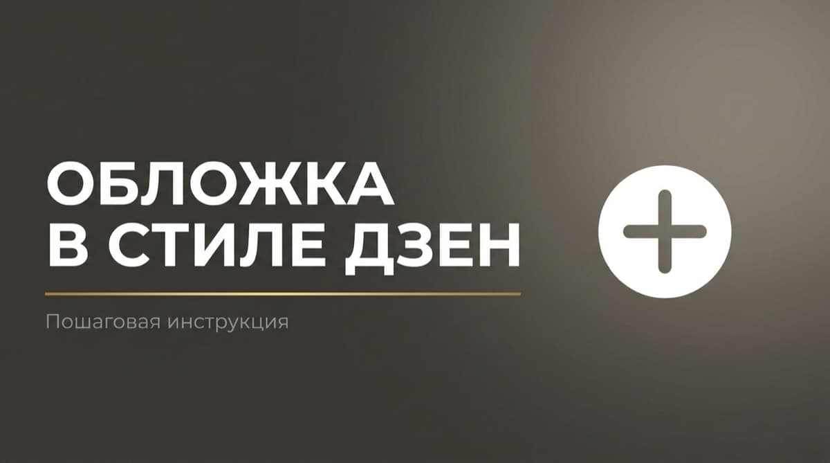 Как добавить обложку к статье в дзене