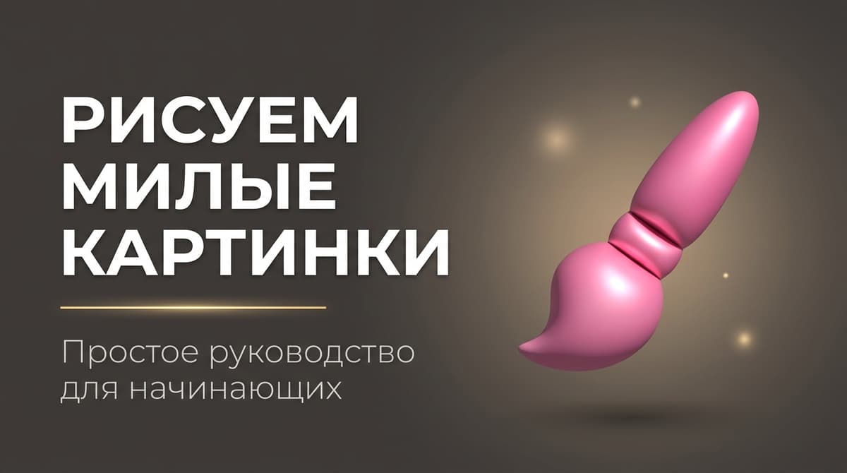 Как легко нарисовать милые картинки