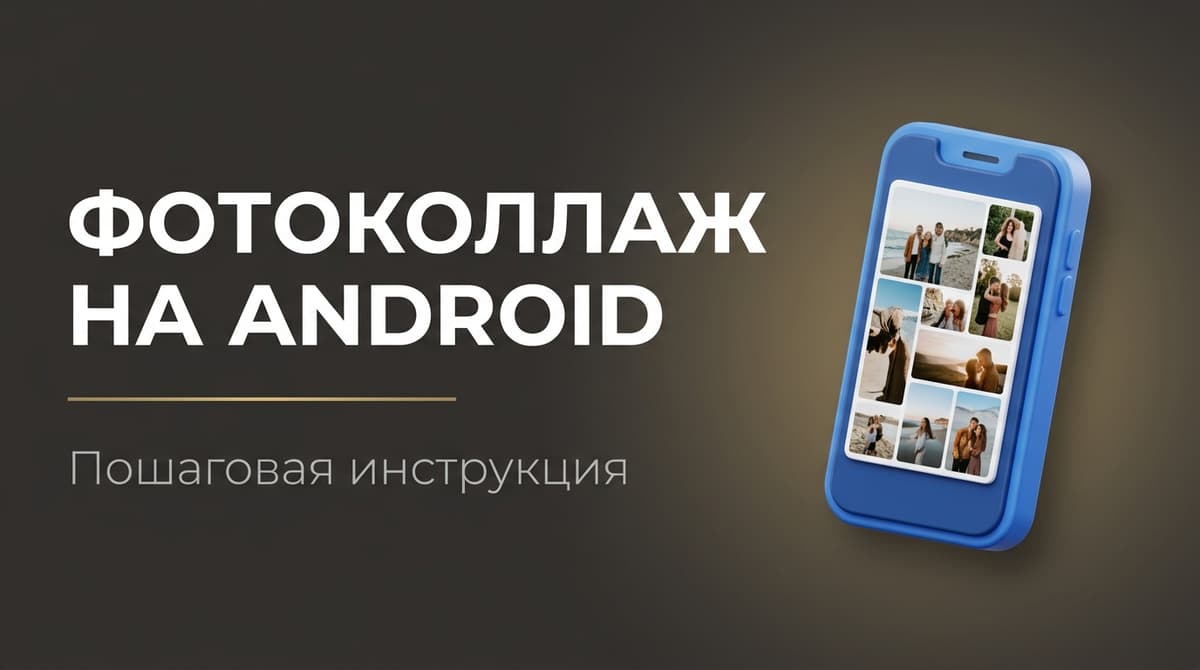 Как на андроиде сделать коллаж из фото