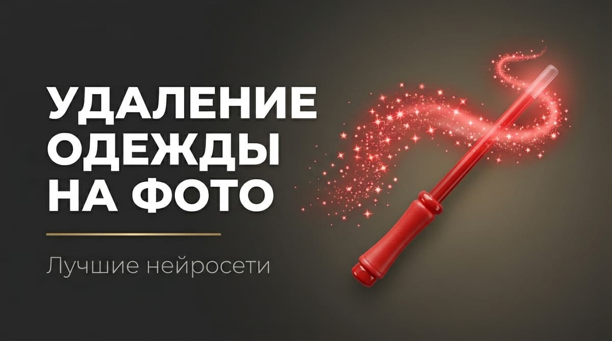 Как на фото убрать одежду с человека