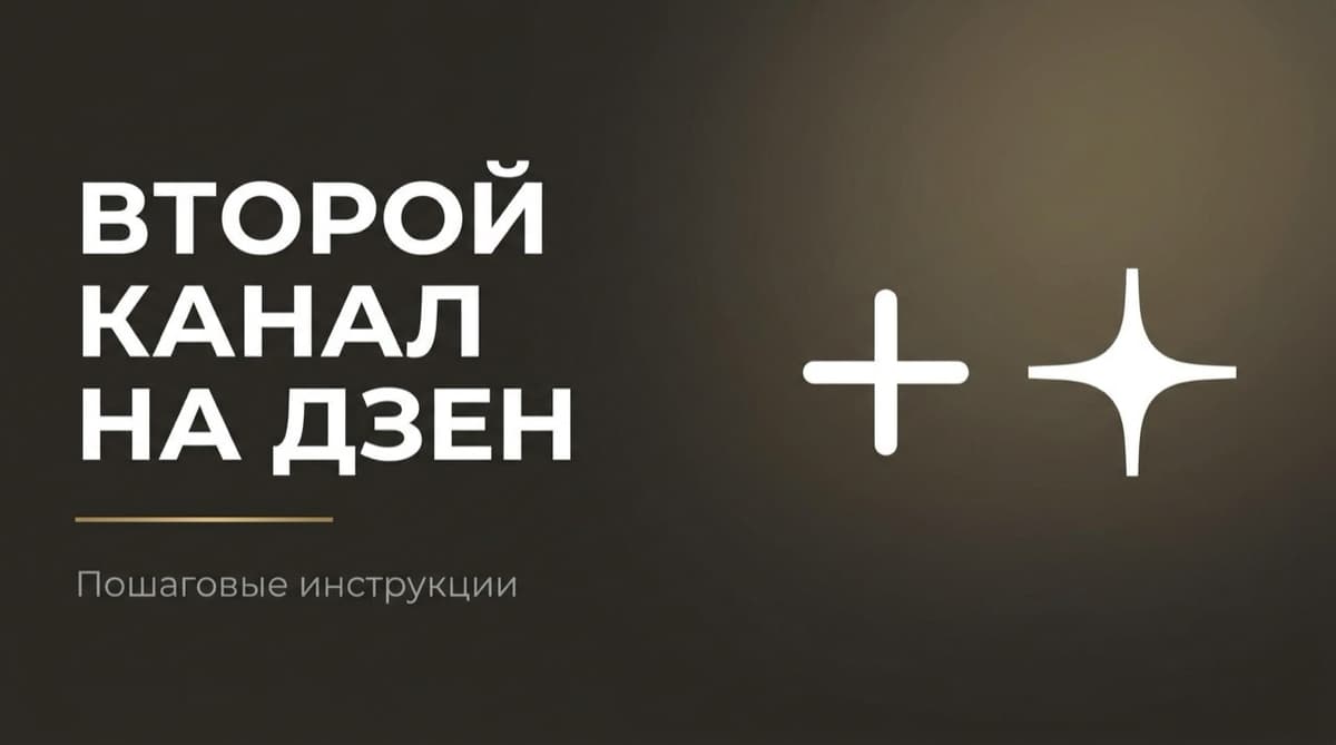 Как на яндекс дзен создать второй канал