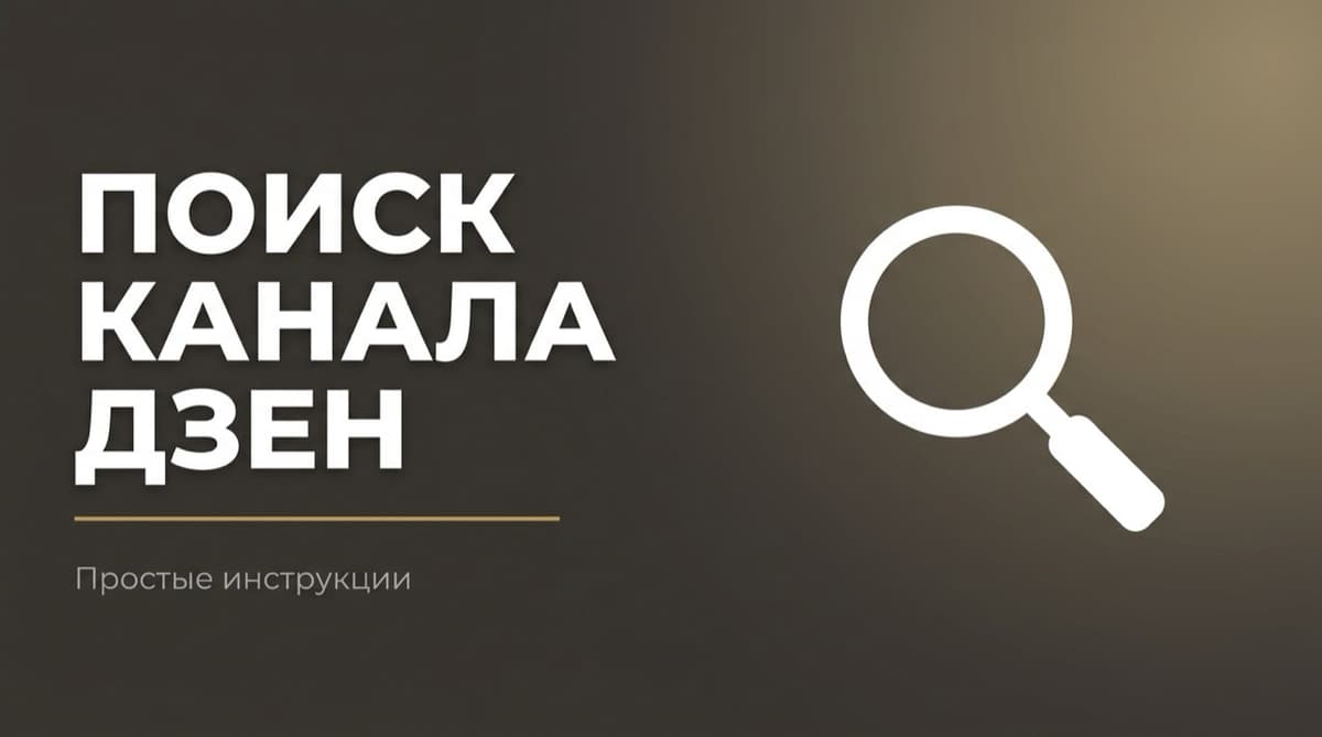 Как найти дзен канал