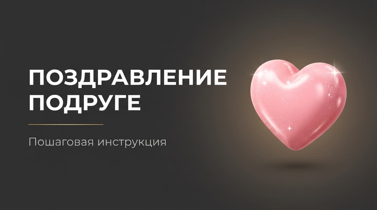 Как написать поздравление подруге на день рождения