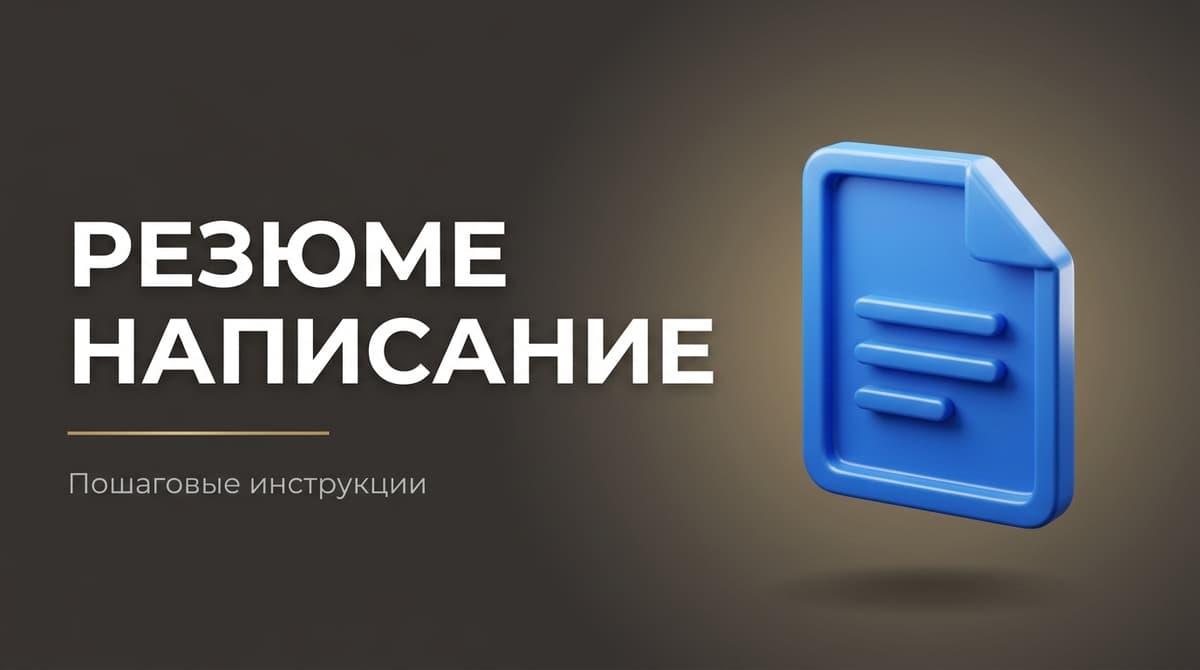 Как написать резюме на работу