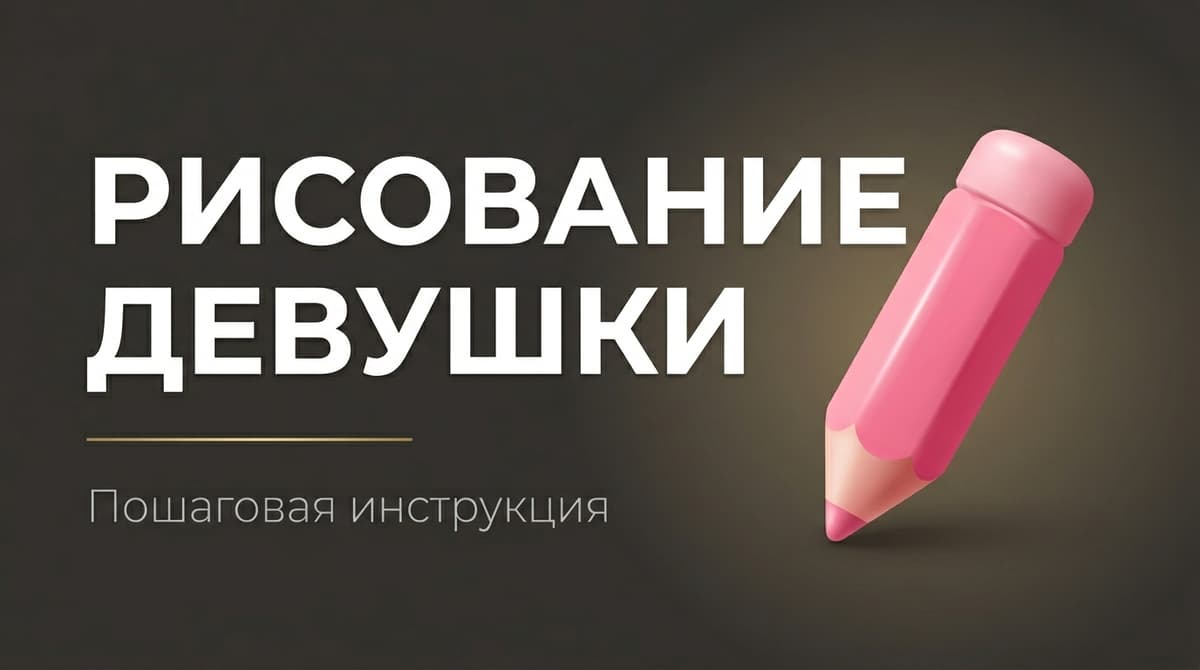 Как нарисовать девочку картинки