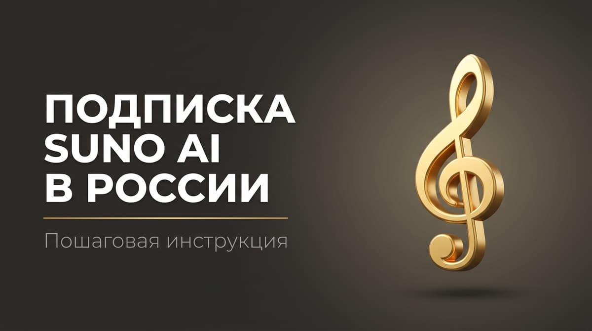 Как оплатить suno ai в россии подписку