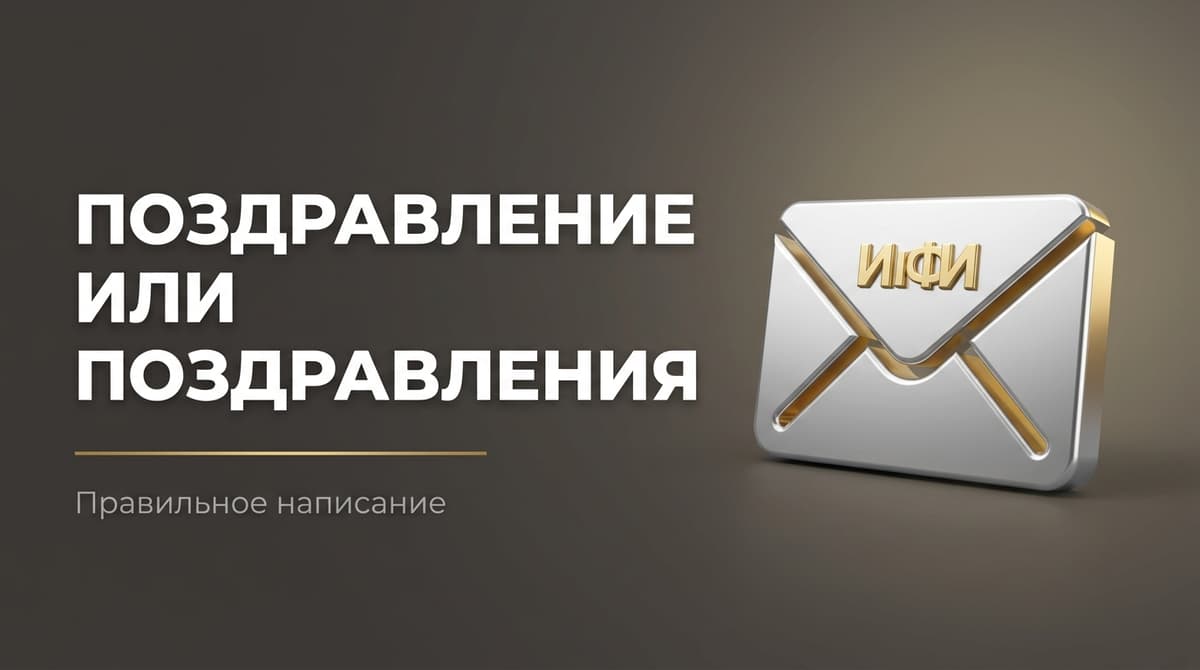 Как правильно написать за поздравление или за поздравления