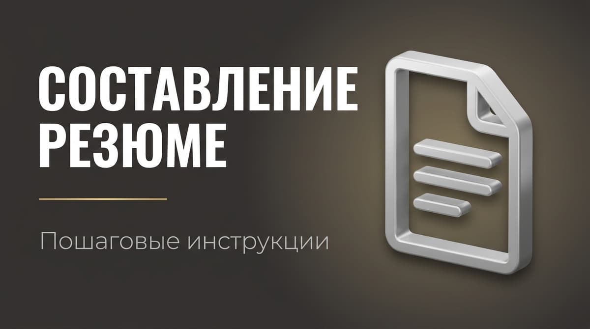 Как правильно резюме составить