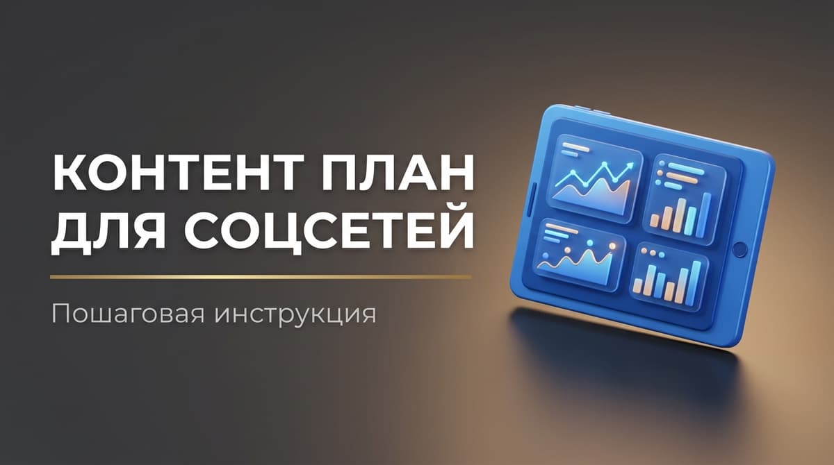 Как правильно составить контент план для соц сетей