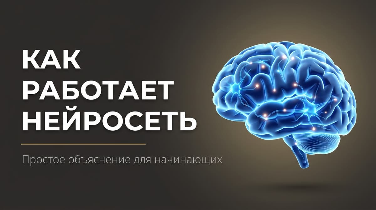 Как работает нейросеть простыми словами для чайников