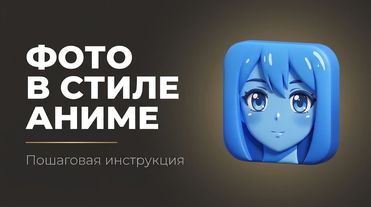 Как сделать фото в аниме стиле