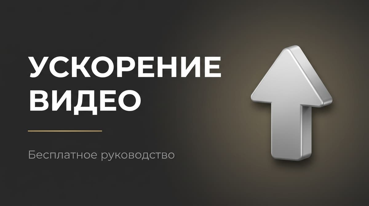 Как сделать из замедленного видео обычное