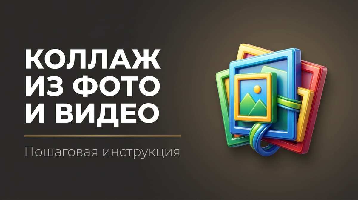 Как сделать коллаж из фото и видео