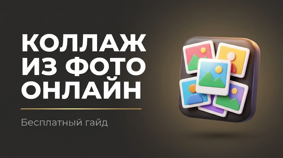 Как сделать коллаж из фото онлайн бесплатно