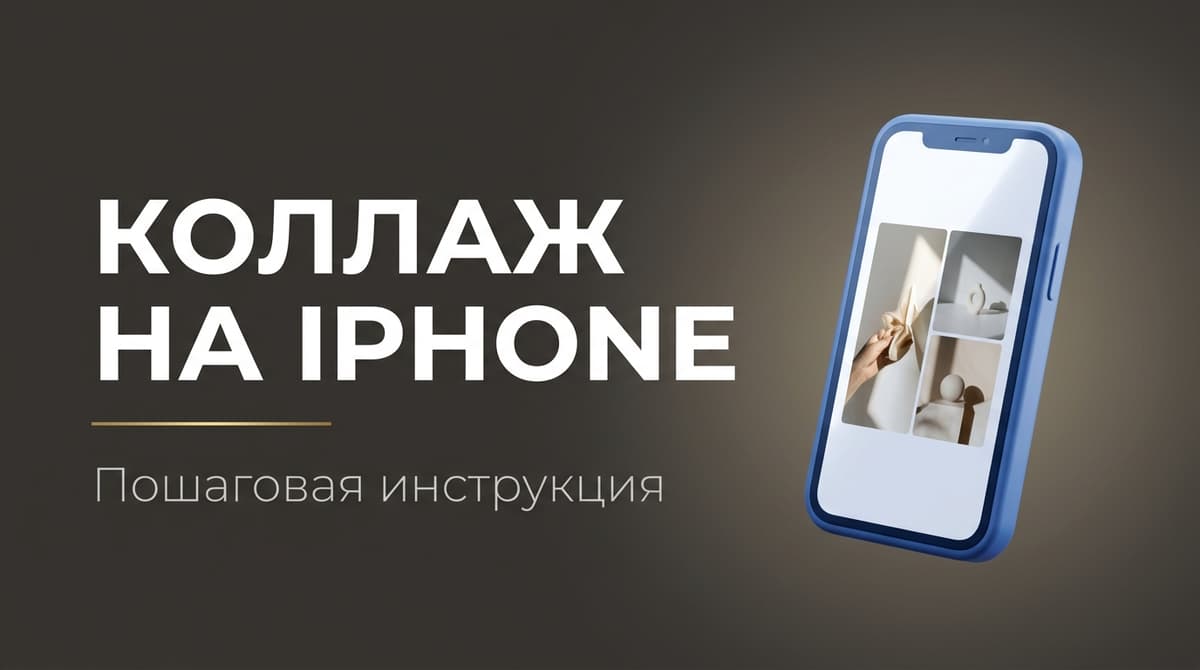 Как сделать коллаж на айфоне 13