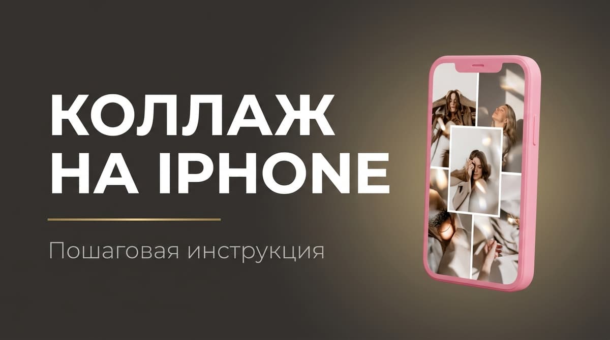 Как сделать коллаж на айфоне