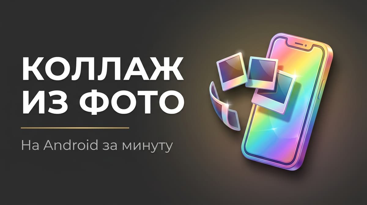 Как сделать коллаж на андроиде из фото