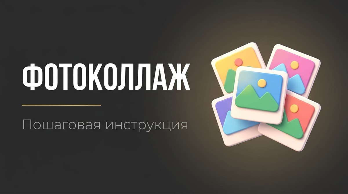 Как сделать на телефоне коллаж из фото