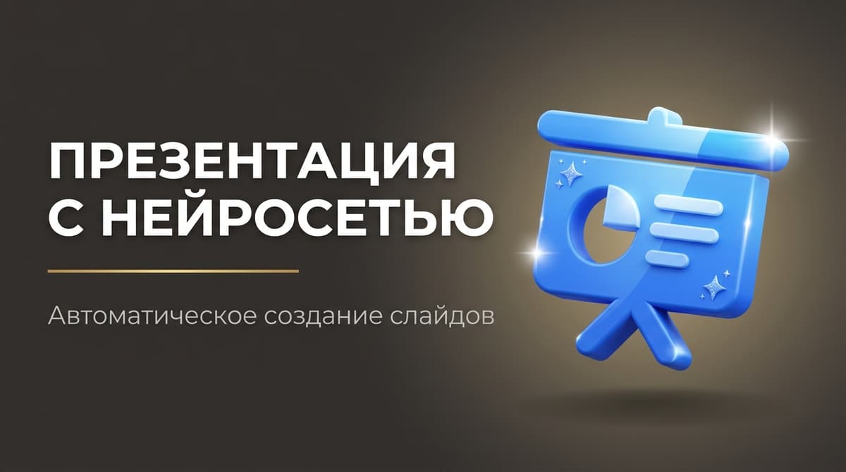Как сделать презентацию с помощью нейросети