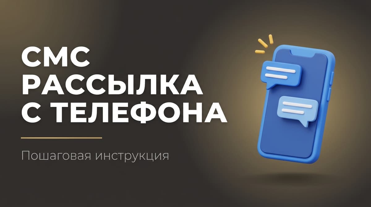 Как сделать рассылку с телефона на телефоны смс