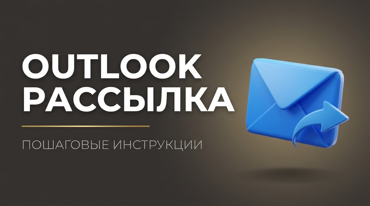 Как сделать рассылку в аутлук